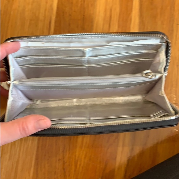 Michael Kors Black Patent Leather Wallet - Picture 3 of 5